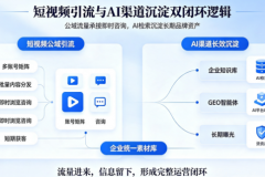 自媒体矩阵运营完整思路：短视频引流，AI 渠道沉淀长期曝光